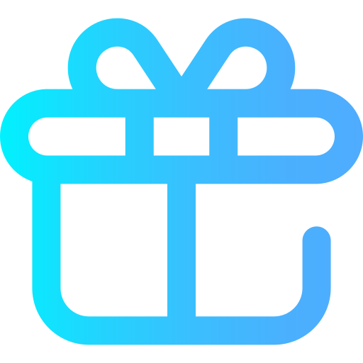 Gift Super Basic Omission Gradient icon