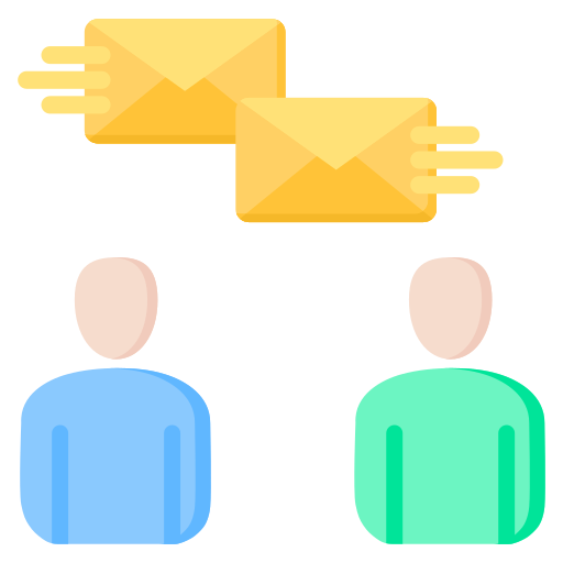 Email communication Generic color fill icon