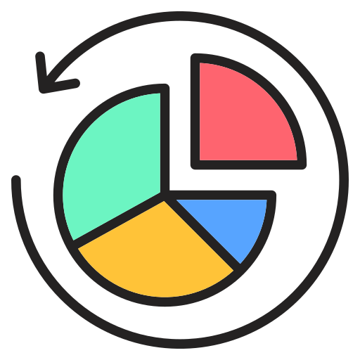 Sync Generic color lineal-color icon