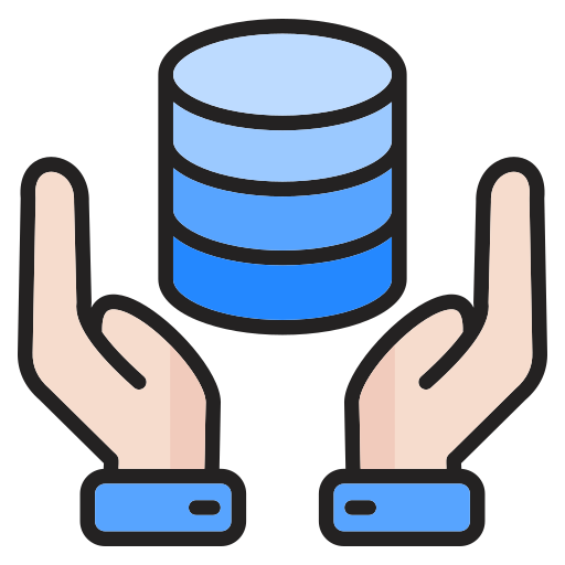 Database management Generic color lineal-color icon