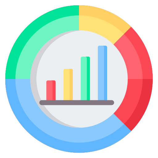 Market size Generic color fill icon