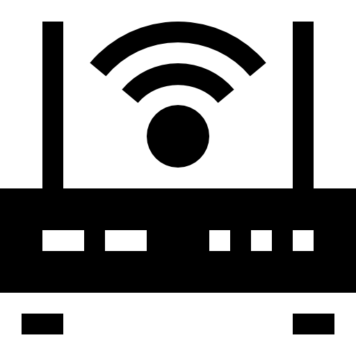 routera Basic Straight Filled ikona