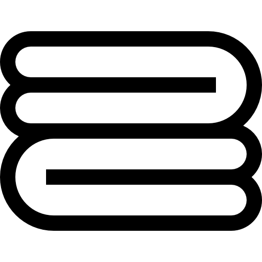 toalla Basic Straight Lineal icono