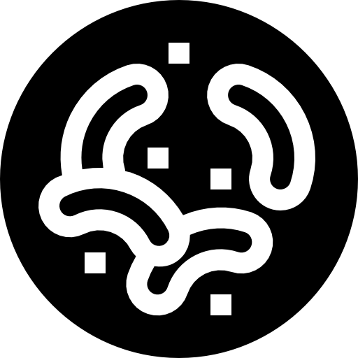 sanguisuga Basic Straight Filled icona