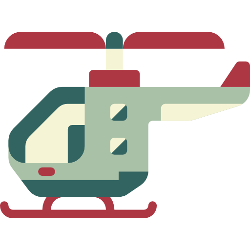 Вертолет Wanicon Flat иконка