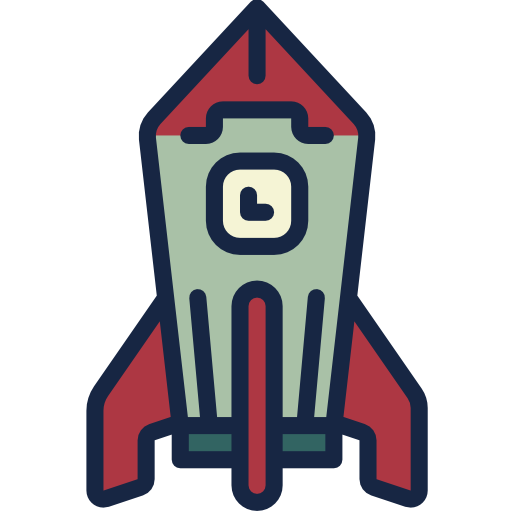 Rocket Wanicon Lineal Color icon