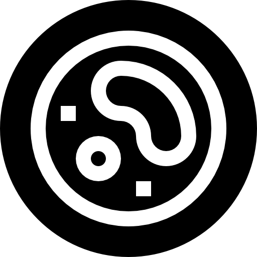 szalka petriego Basic Straight Filled ikona