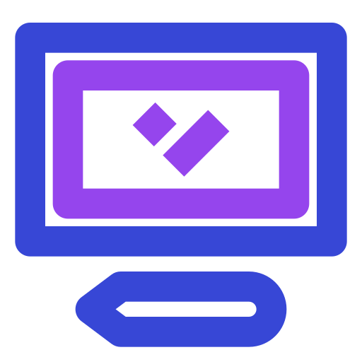 Graphic tablet Generic color outline icon