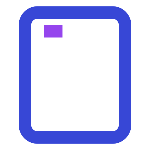 disco rigido esterno Generic color outline icona