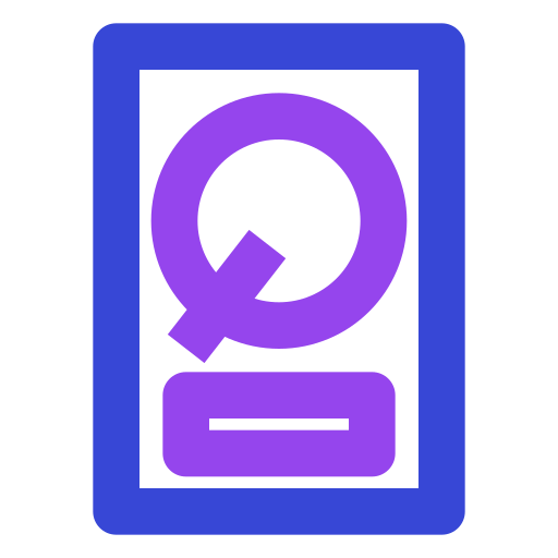 하드 디스크 Generic color outline icon