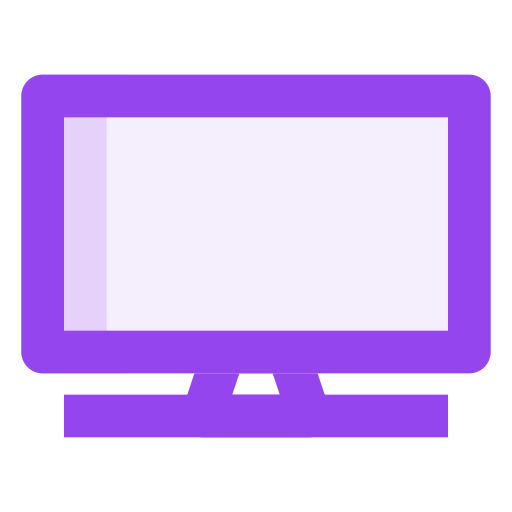 monitor Generic color lineal-color ikona