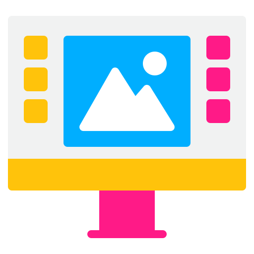 software di progettazione grafica Generic color fill icona
