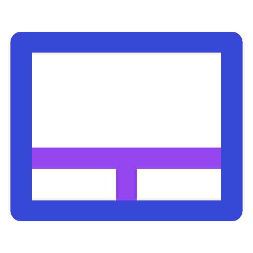 touchpad Generic color outline icon