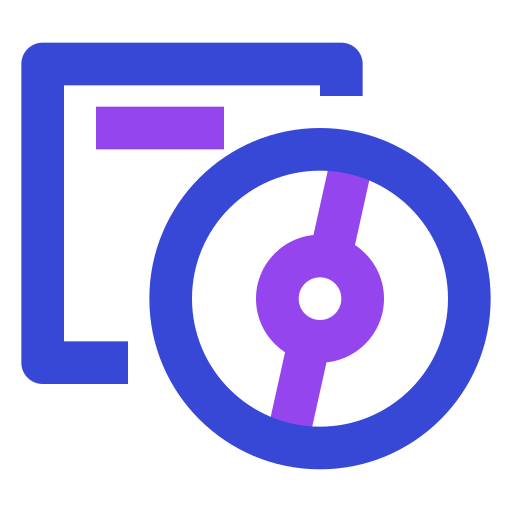 vcd Generic color outline icon