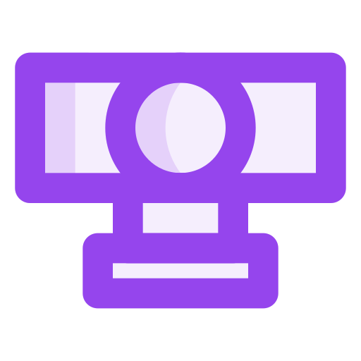 webcam Generic color lineal-color icoon