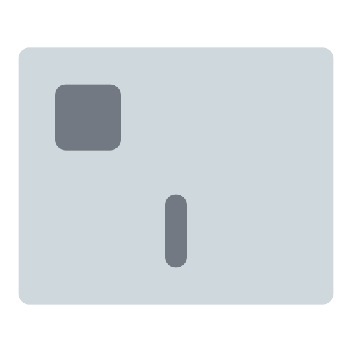 panel dotykowy Generic color fill ikona
