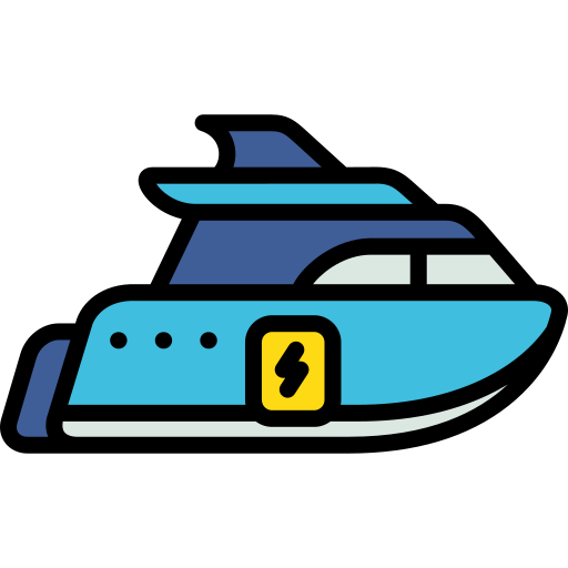 jacht Generic color lineal-color icoon