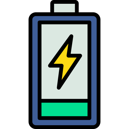 volledige batterij Generic color lineal-color icoon