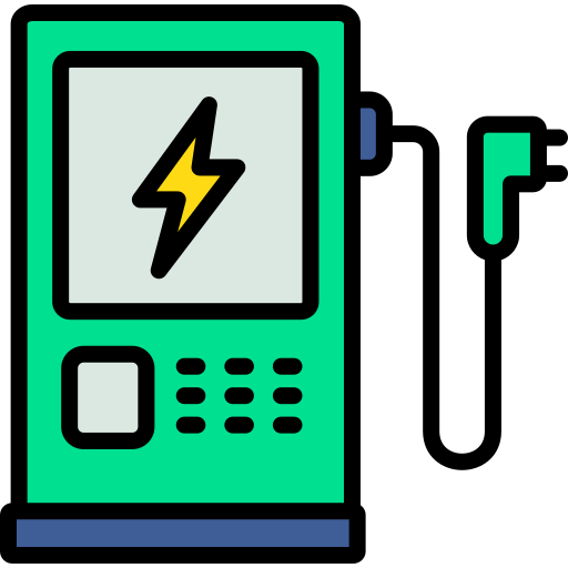 Charging station Generic color lineal-color icon
