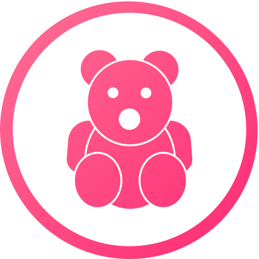 Teddy bear Generic color fill icon
