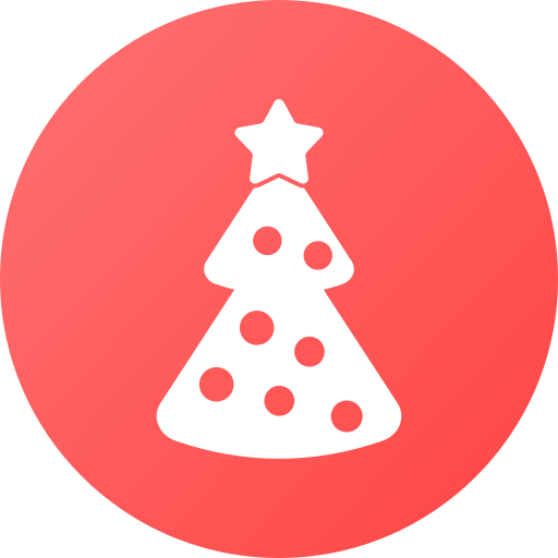 Christmas tree Generic color fill icon