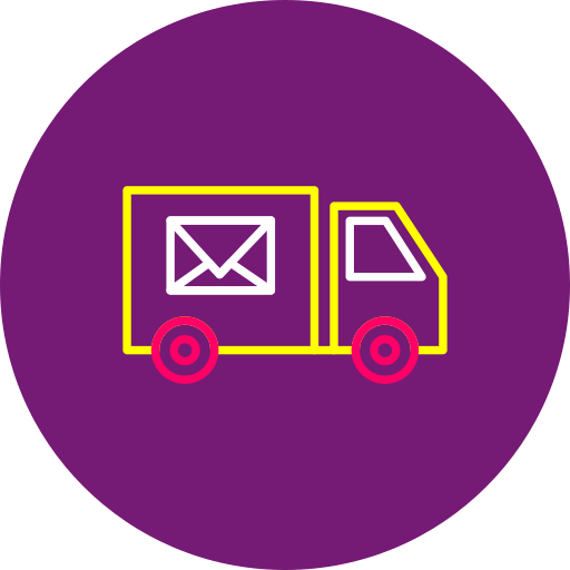 servicio postal Generic color lineal-color icono