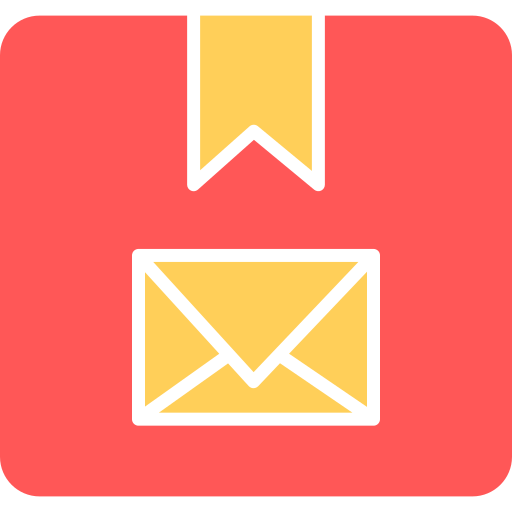 Correspondence Generic color fill icon