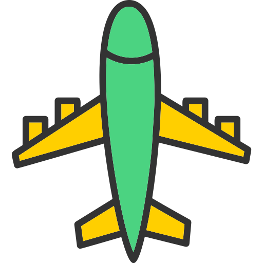 avião Generic color lineal-color Ícone