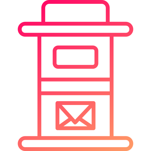 briefkasten Generic gradient outline icon