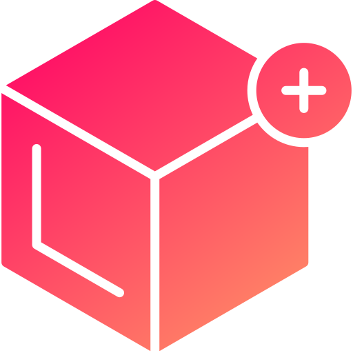 Delivery box Generic gradient fill icon