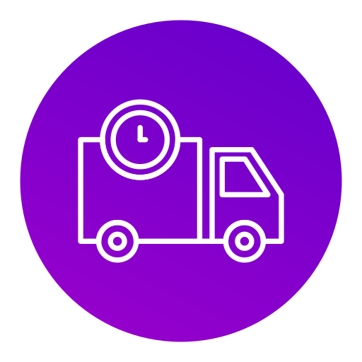 Delivery time Generic gradient fill icon