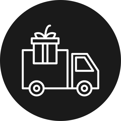 Delivery courier Generic black fill icon