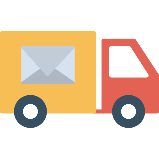 Postal service Generic color fill icon