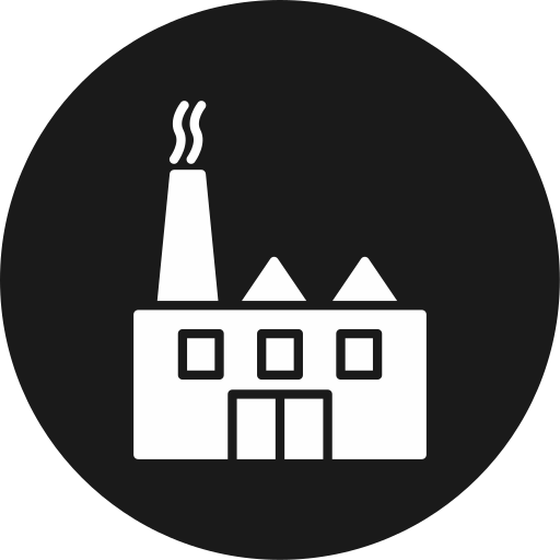 Factory Generic black fill icon