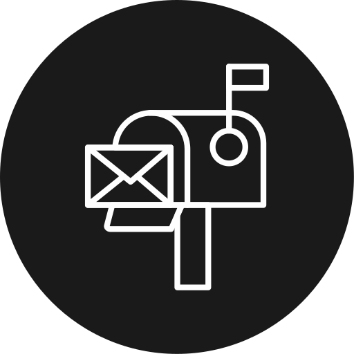 メールボックス Generic black fill icon