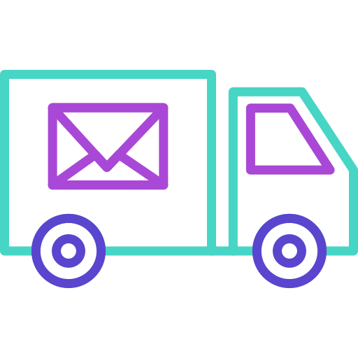 Postal service Generic color outline icon