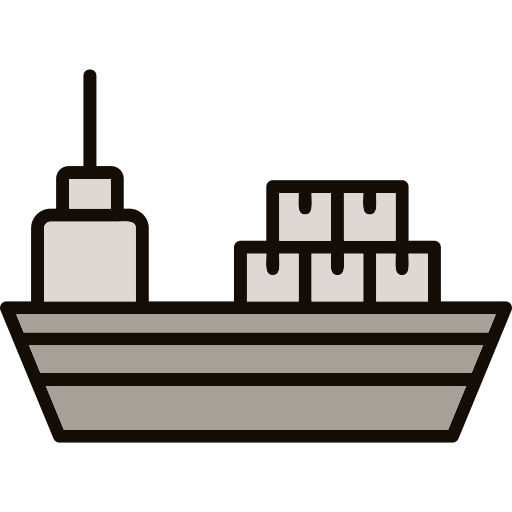 barco de carga Generic color lineal-color icono