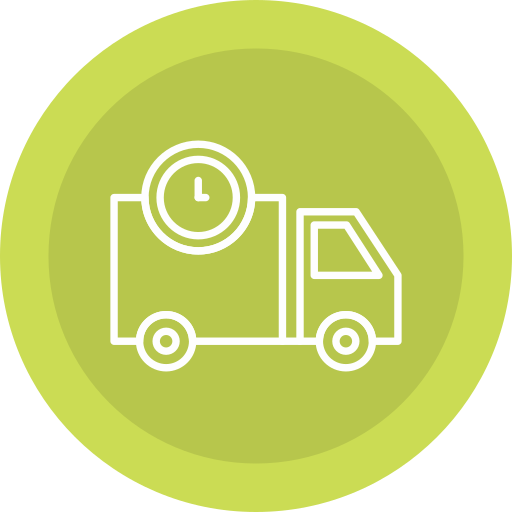 Delivery time Generic color fill icon