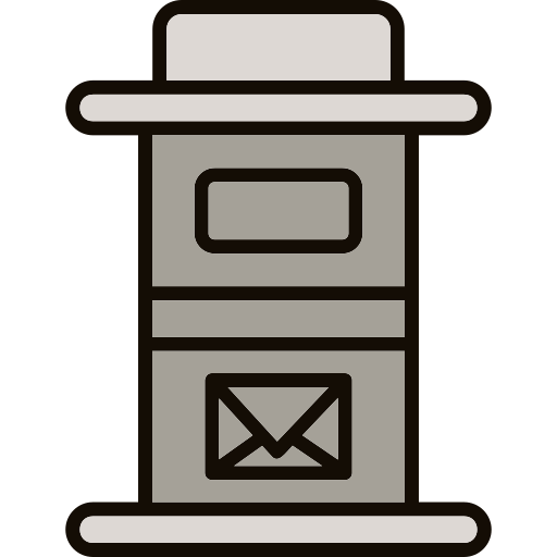 Letter box Generic color lineal-color icon