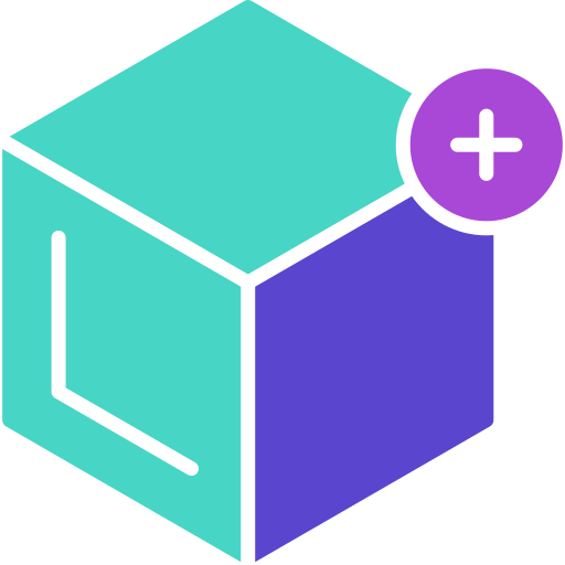 Коробка доставки Generic color fill иконка