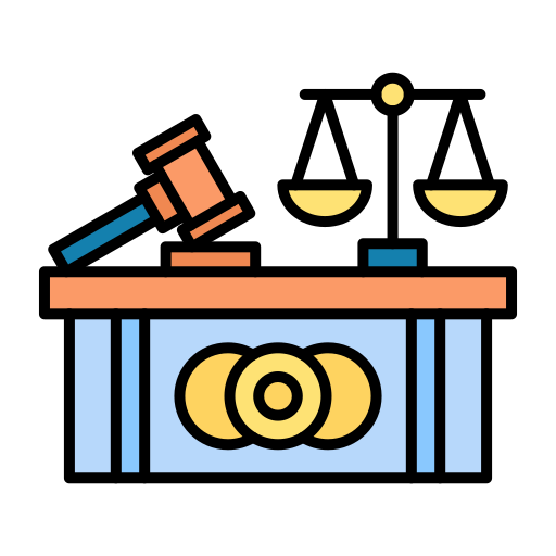 sala de justicia Generic color lineal-color icono
