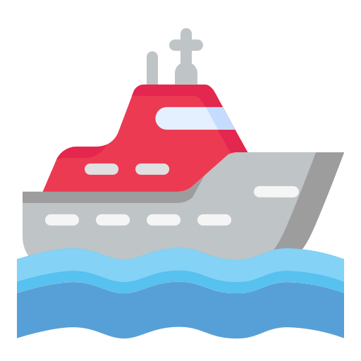 Ship Generic color fill icon