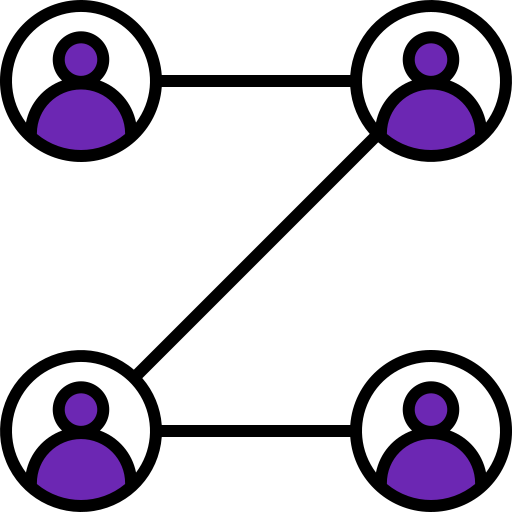 Групповая динамика Generic color lineal-color иконка