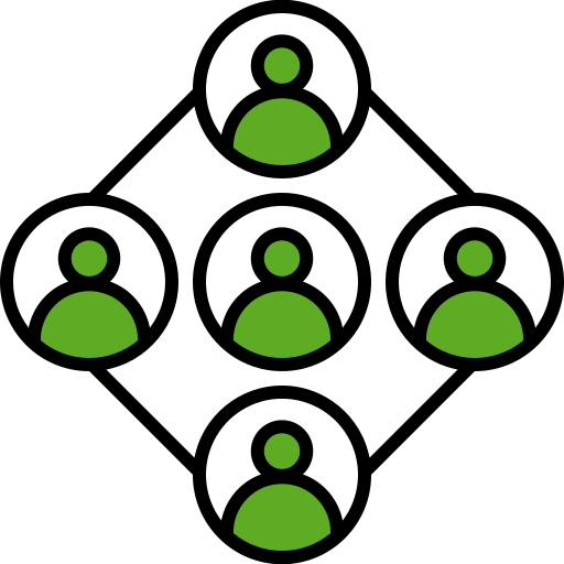 dinamiche di gruppo Generic color lineal-color icona
