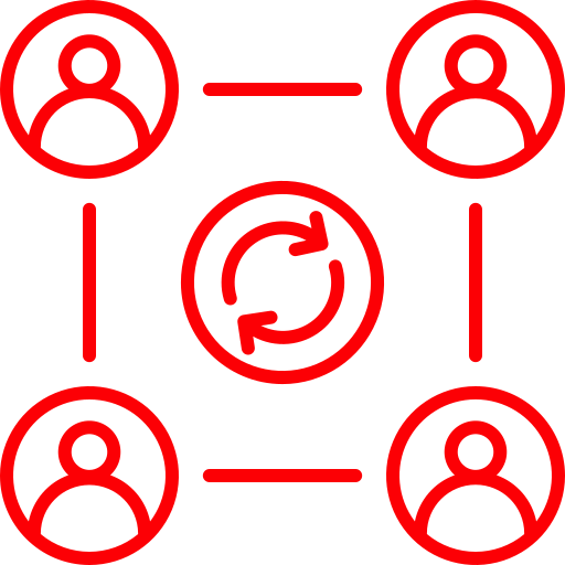 グループのダイナミクス Generic color outline icon