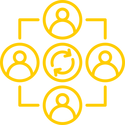 グループのダイナミクス Generic color outline icon