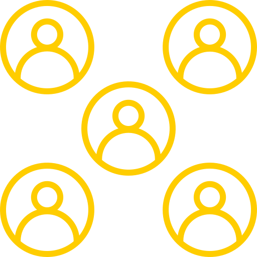 Group dynamics Generic color outline icon