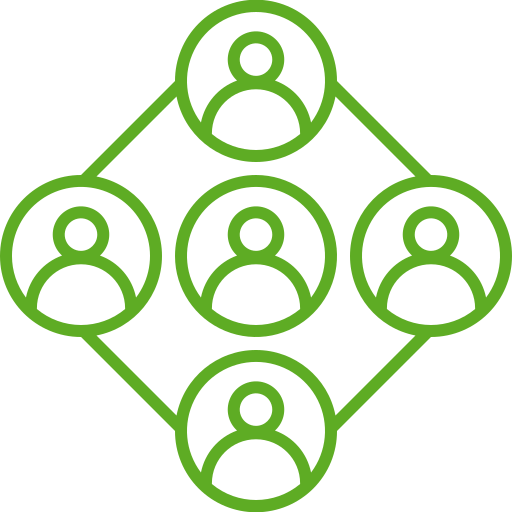 Group dynamics Generic color outline icon