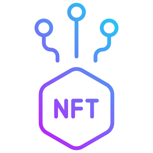 nft Generic gradient outline ikona