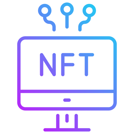 nft Generic gradient outline icono